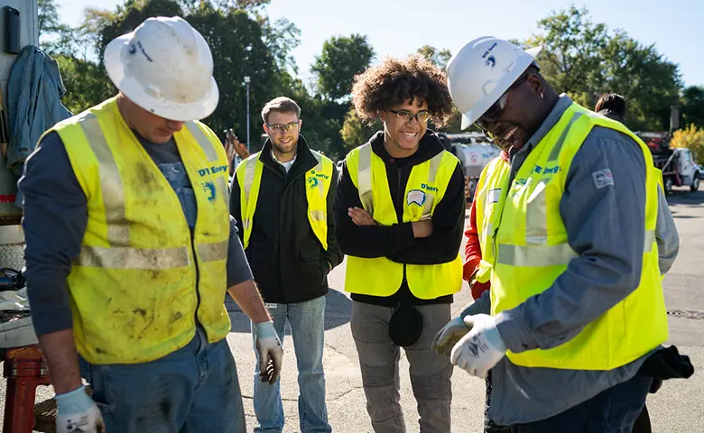 DTE Energy workers
